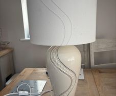 Belleek table lamp