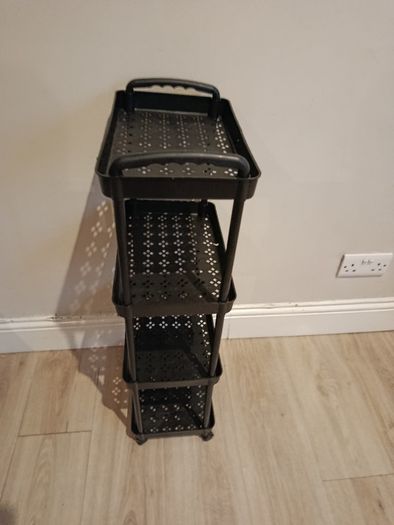Storage Trolley - Black