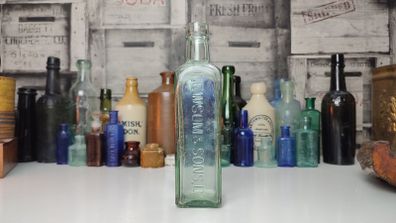 274 - Vintage Newsom and Sons Cork Chicory Coffee Decorative Collectible Display Bottle