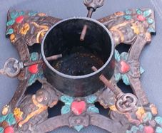 Vintage Cast Iron Xmas Tree Stand