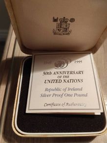 50th anniversary United Nations Commemorate Coin