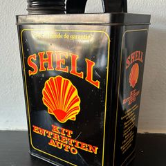 Vintage Shell Car Care Kit Tin