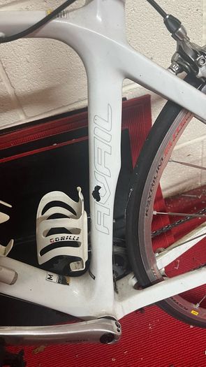 White Road Bike