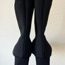 Knitted Ankle Boots Black UK6.5/ US 9/ EU 40 Image 2