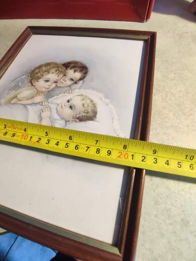 Framed Print Guardian Angels With Child
