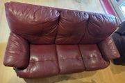 Leather sofa