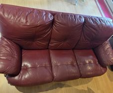 Leather sofa