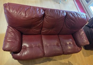 Leather sofa