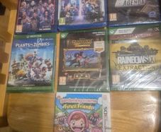 Selection Of Sealed Games  - xbox - playstation 3ds