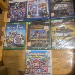 Selection Of Sealed Games  - xbox - playstation 3ds