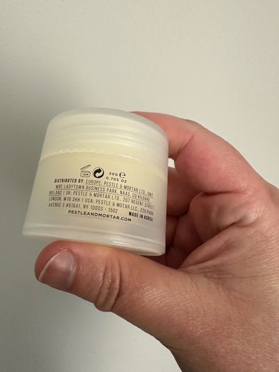 Pestle and mortar lip mask new