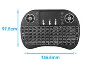 Wireless Air mouse remote control qwerty keyboard Android box smart TV 2.4ghz