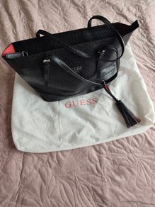 Guess bag black and red