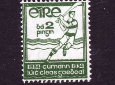 1934 Ireland Gaelic Athletic Association (GAA)  Golden Jubilee Commemorative Stamp Mint Never Hinged (MNH)
