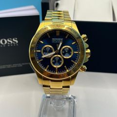 Hugo Boss HB1513340 Ikon Chronograph Mens Watch - Gold
