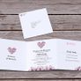 Cherry Blossom theme Tri-Fold invitations Image 3