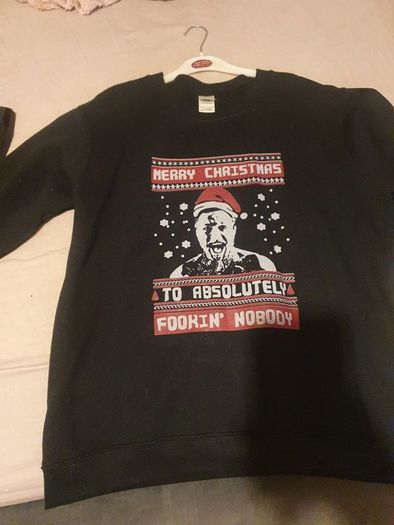 McGregor Christmas Jumper and T-Shirt