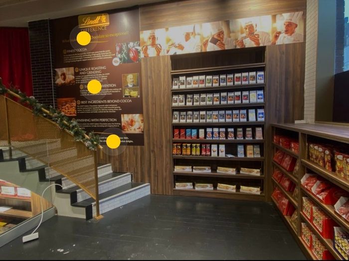Shelving and wooden displays