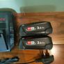 Bosch Charger & Two Batteries Image 3