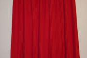 beautiful red pleated midi skirt f om Vero Moda