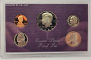 USA United States Proof 1986 S Coun Set in Original Holder