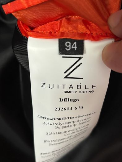 Brand New Zuitable DiHugo Blazer L