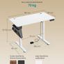 Electric Height-Adjustable Desk 60 x 120 x (72-120) cm Image 7