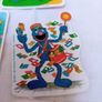 Vintage set of  Sesame Streets Stickers Image 6