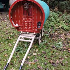 Miniature Bow Top Caravan