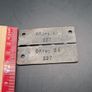 WW2 Allied POW Dog Tag - "Oflag II E 227" German Made Image 4