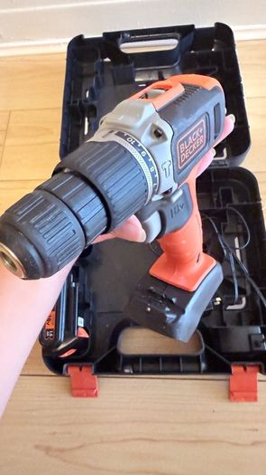 Hammer Drill Black+Decker 18V 2 Speed with 2 x 1.5Ah Batteries