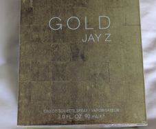 RARE DISCONTINUED Jay Z Gold EDT 90ml  3.0 fl oz  Brand New and Fully Sealed