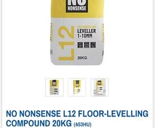 Levelling compound