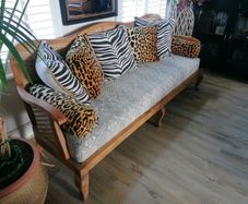 Bespoke Colonial Style Wooden Sofa
