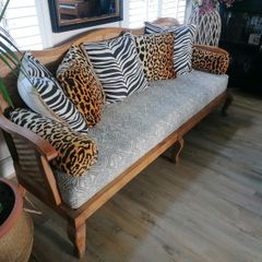Bespoke Colonial Style Wooden Sofa
