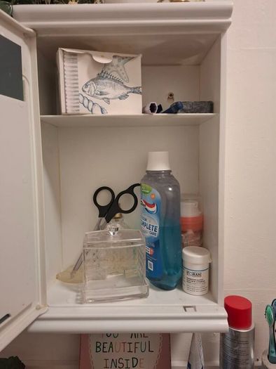 small bathroom cabinet