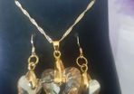 Swarovski Element Pendant and Earrings