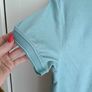 polo shirt Tu man, size S mens top polo shirts, beautiful green color, fastened with buttons Image 5