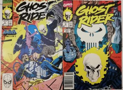 Ghost Rider #'s 5 & 6 Punisher Appearance Parts 1 & 2 (1990)