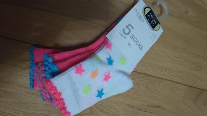 Girls Socks 5 Packs 15-18mts