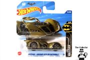 Hot Wheels Gold Batman Arkham Asylum Batmobile Diecast Car Brand New Sealed