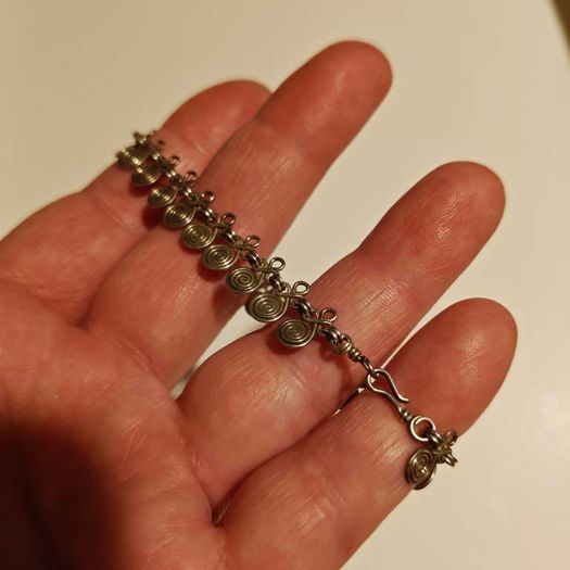 silver bracelet