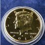 Barack Obama J.F Kennedy U.S.A 24 karat Gold plated 2010 Half Dollar Image 2