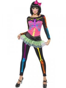 Skeleton Costume Large