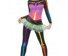 Skeleton Costume Large