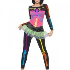 Skeleton Costume Large