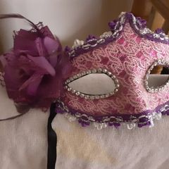 2 Venitian Masquerade Eye Masks