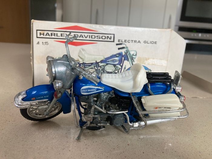 Harley Davidson Electra Glide Scale 1/15 Year 1973 Polistil