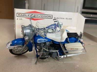 Harley Davidson Electra Glide Scale 1/15 Year 1973 Polistil