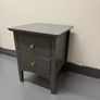 M&S Hastings 2 Drawer Bedside Table. Image 2